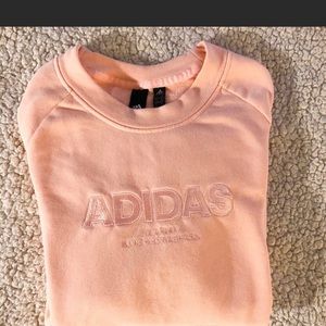 *Rare* salmon colored adidas sweatshirt OBO!